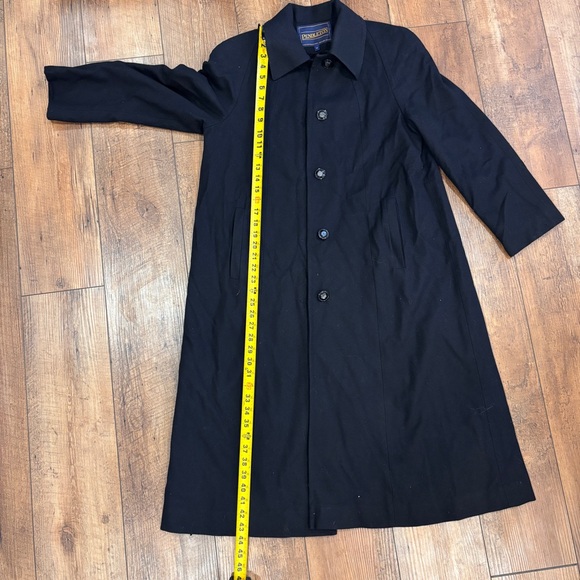 Pendleton 100% Wool Long Princess Coat Black - Vintage - Size: 4P - MADE IN USA - Picture 10 of 10
